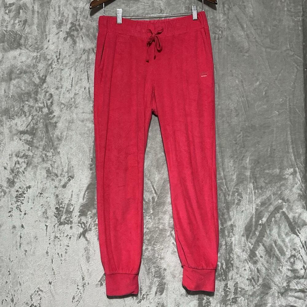 Juicy Couture Watermelon Tracksuit Womens S Pink Terry Cloth‎ Jacket Pants Set - Picture 10 of 10